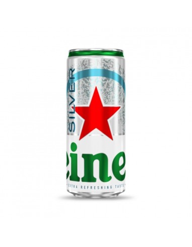 CERVEZA HEINEKEN SILVER LATA 33 CL