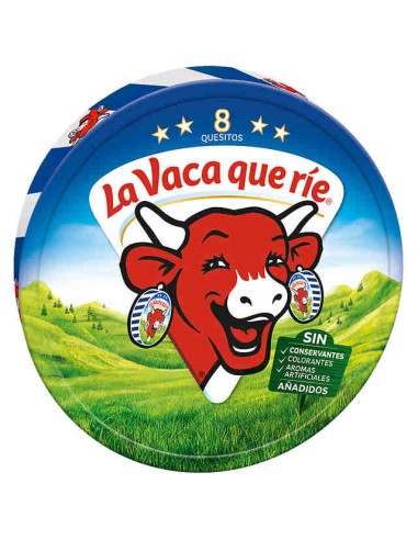 QUESO PORCI. VACA QUE RIE 8 UN. 125 GRS.