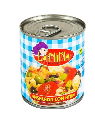 ENSALADA NIÑA DEL SEGURA ATUN GUARNICION