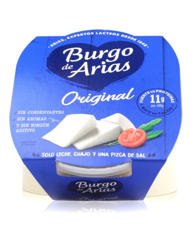 QUESO BURGO ARIAS 230 GRS.