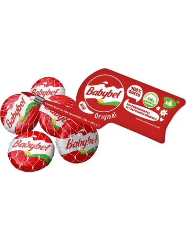 QUESO MINI-BABYBEL 6 UND. 120 GRS.