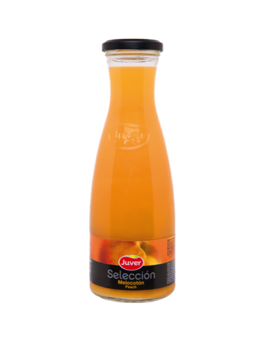 ZUMO JUVER MELOCOTON CRISTAL 850 ML.