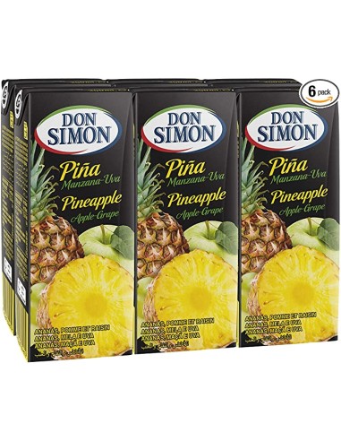 ZUMO D.SIMON PIÑA MINI-BRIK PK-6X200 ML