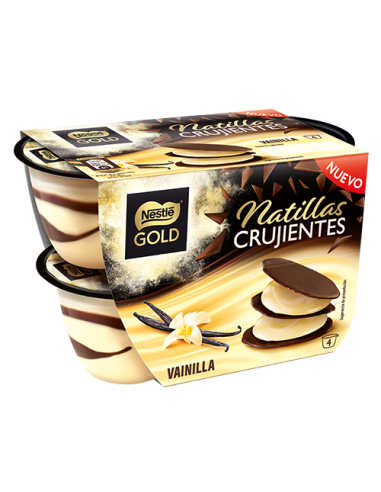 NATILLAS CRUJIENTES VAINILLA NESTLE GOLD