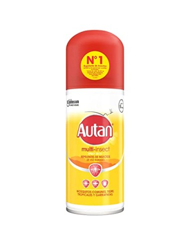 AUTAN SPRAY 100 ML INSECTICIDA MOSCAS, MOSQUITOS,GARRAPATAS 