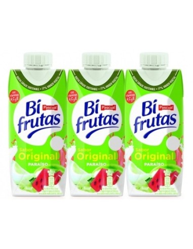 LECHE+ZUMO BIFRUTAS PASCUAL PARAISO  PK-