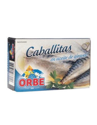 CABALLITAS ORBE ACEITE 124 GR.