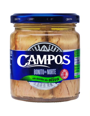 BONITO CAMPOS ACEITE OLIVA TARRO 190 GR