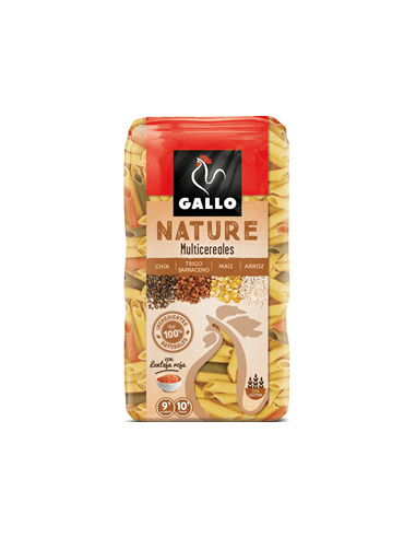 PASTA GALLO NATURE MULTICEREALES 400 GRS