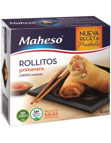 ROLLITO DE PRIMAVERA CON CARNE 4 UNI. MAHESO