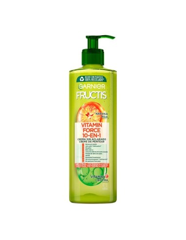 FRUCTIS  CREMA SIN ACLARADO 400 ML FUERZA Y BRILLO 