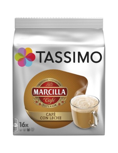 CAFE TASSIMO CAFE CON LECHE 16 CAPSULAS 