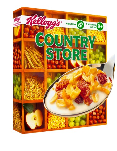 CEREALES KELLOGG`S COUNTRY STORE 750 GRS