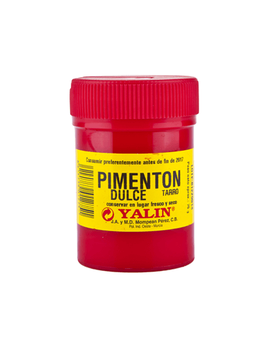 ESPEC. YALIN PIMENTON DULCE BOTE 75 GRS.