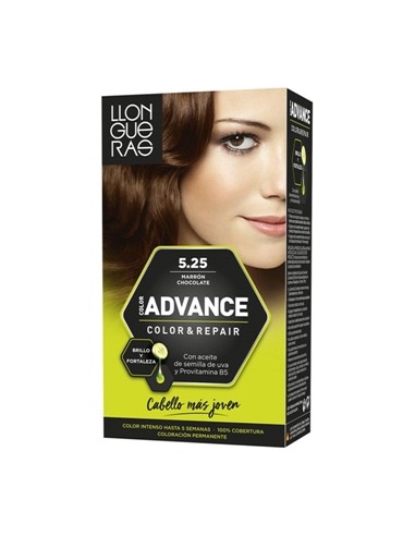 LLONGERAS TINTE ADVANCE 525 MARRON CHOCOLATE 