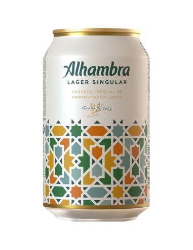 CERVEZA ALHAMBRA ESPECIAL LATA 33 ML