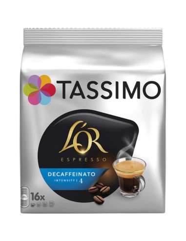 CAFE TASSIMO ESPRESO DESCAFEINADO 