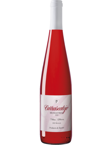 VINO BULLAS CARRASCALEJO ROSADO 750 ML.