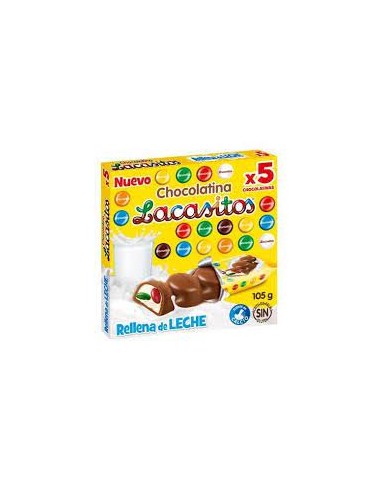 LACASITOS CHOCOLATINAS PK-5 105 GRS