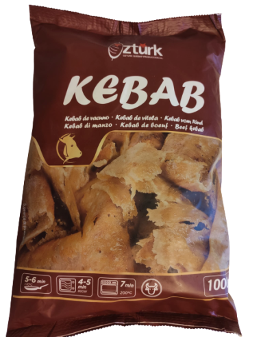 KEBAB TERNERA 250 GR