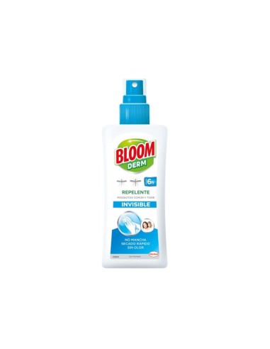 BLOOM REPELENTE MOSQUITOS LOCION 100ML.VAPORIZADOR INVISI