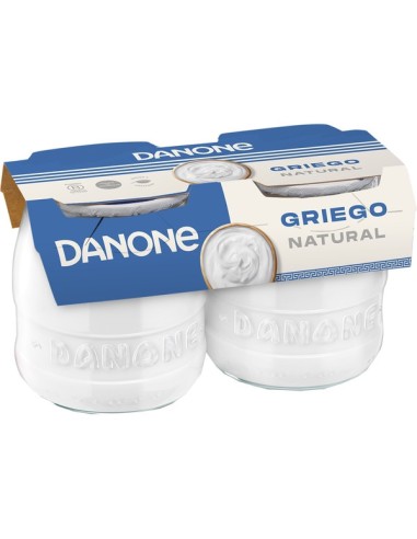 YOGURT ORIGINAL DANONE GRIEGO NATURAL X 2 