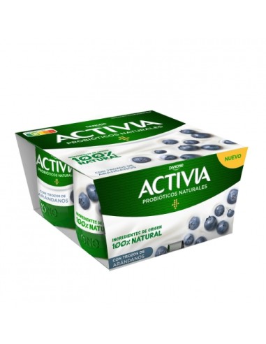 ACTIVIA ARANDANOS X4