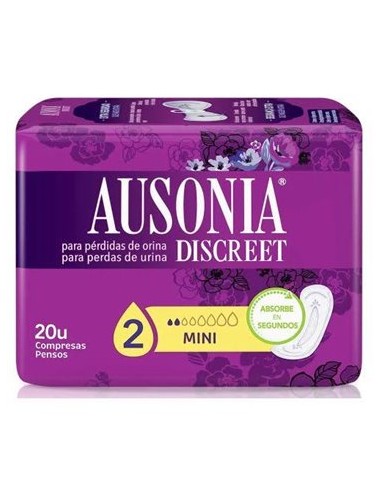 AUSONIA DISCREET COMPRESAS INC NORMAL 12 UNI 