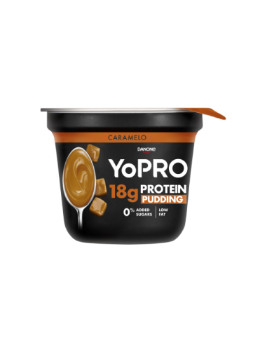 DANONE YOPRO PUDDING CARAMELO 180 GRS