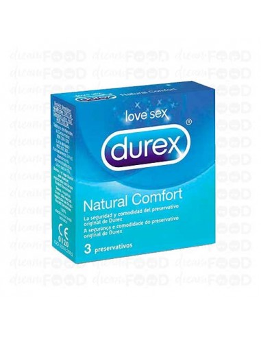 DUREX PRESERVATIVOS 3UD.NATURA