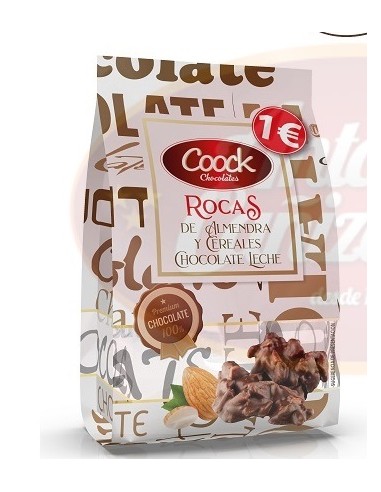 ROCAS DE CHOCO-LECHE CON ALMENDRAS 