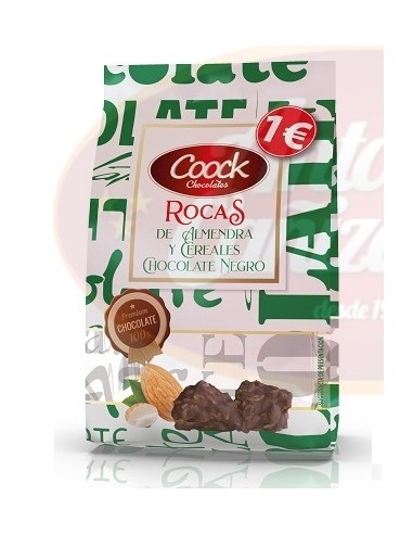 ROCAS CHOCOLATE NEGRO Y ALMENDRAS 