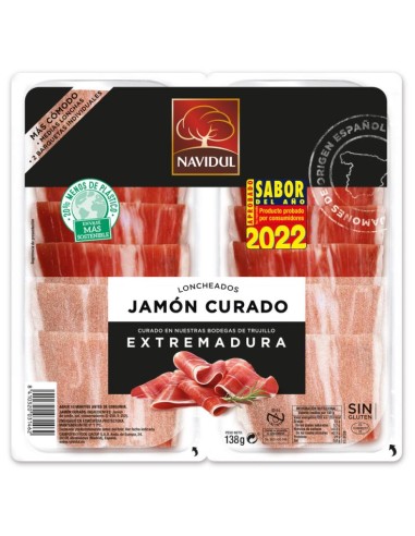 JAMON CURADO NAVIDUL LONCHAS 50 GR 