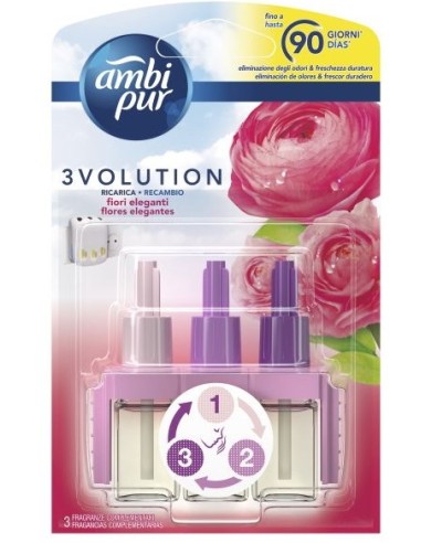 AMBIPUR 3VOLUTION RECAMBIO FLORES ELEGANTES