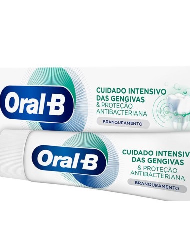 ORAL-B DENTIFRICO 75ML.CUIDADO ENCIAS ANTIBACTERIAL BLANQUEA