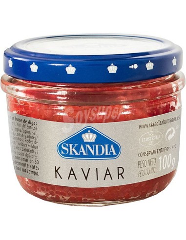 CAVIAR SUC. ROJO SKANDIA 100 GRS.