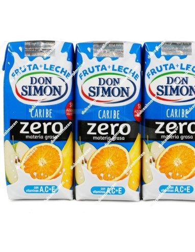 FRUTA+LECHE DON SIMON ZERO CARIBE  3 