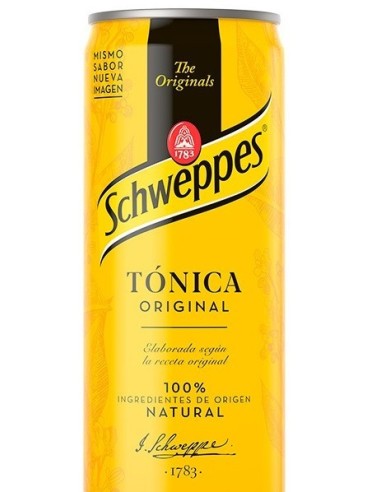 SCHWEPPES TONICA LATA 33 CL PK-6