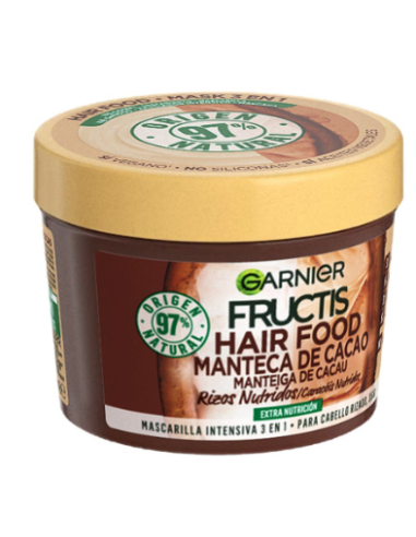 FRUCTIS MASCARILLA 390ML. HAIR MANTECA DE CACAO