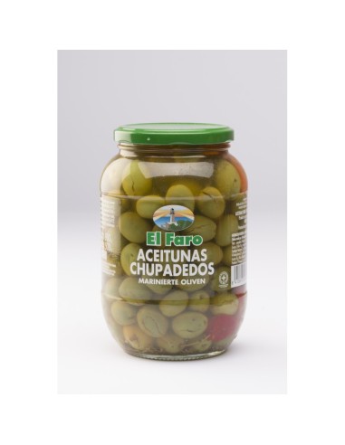 ACEITUNAS FARO CHUPADEDOS LATA 185GR P.E