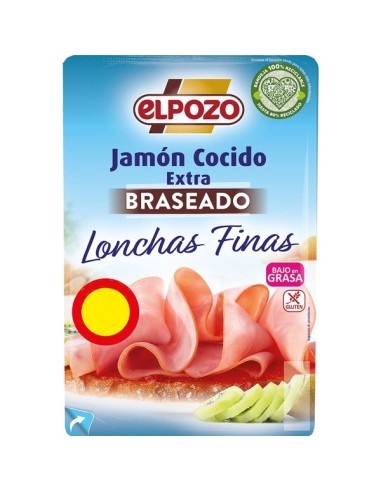 JAMON COCIDO BRASEADO EL POZO 115GR