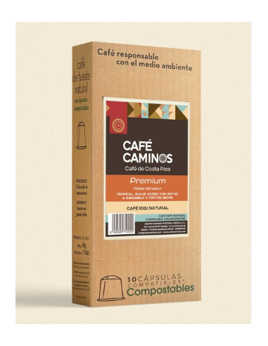 CAFE CAMINOS CAPSULAS PREMIUN 10U