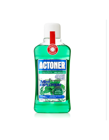 ACTONER ENJUAGUE BUCAL 500ML.MENTA