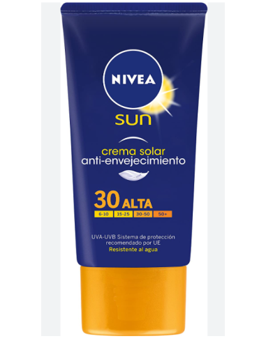 NIVEA SUN CREMA FACIAL ANTI ENVEJECIMIENTO FP-30..