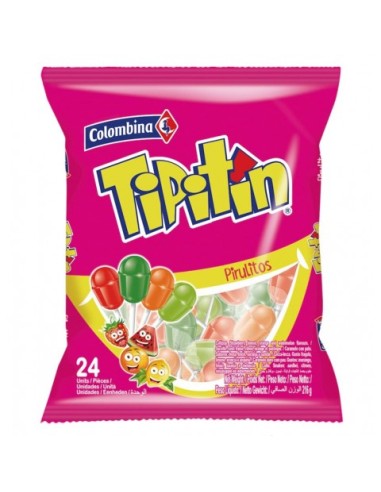 TIPITIN PIRULITOS BOLSA 24 UNI 