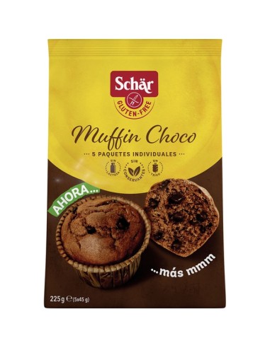 MUFFIN CHOCOLATE 225G SCHAR