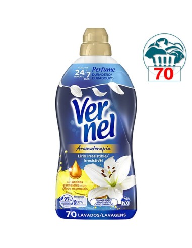 SUAVIZANTE VERNEL CONC. AROMATERAPIA 60