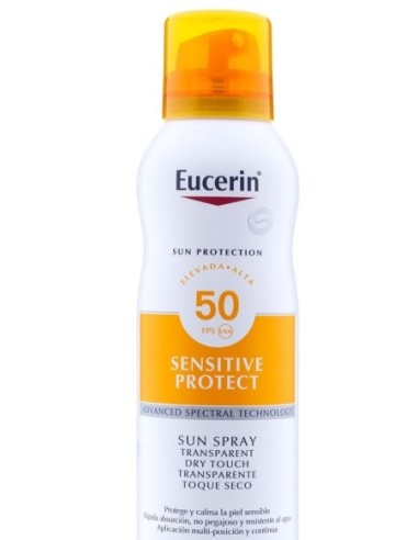 PROTECTOR SOLAR SPRAY EUCERIN 200 ML FP-50 