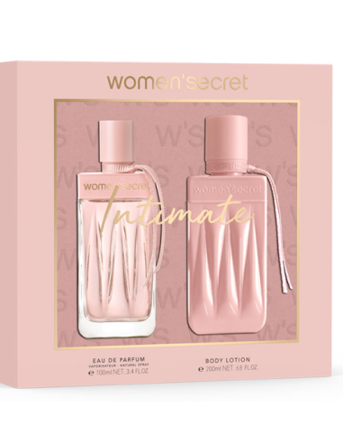 WOMEN SECRET EAU DE PERFUM + BODY MILK INTIMATE ROSE 