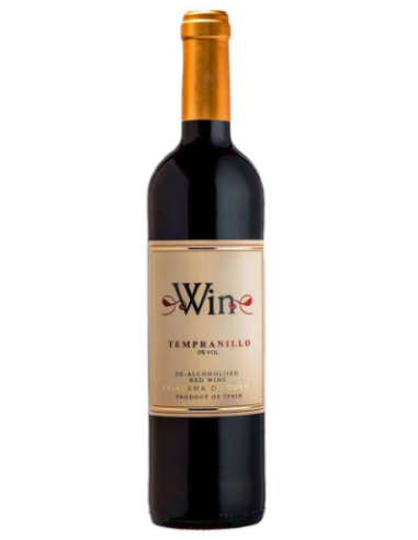 VINO WIN-E TEMPRANILLO SIN ALCOHOL 75CL